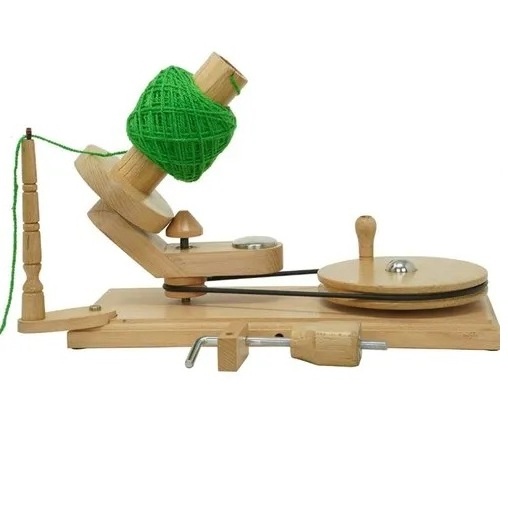 Indian Wooden Yarn Winder With Table Clamp to winding Ball Yarn Swift Winder Knitting Kit Yarn Winder AT Wholesale Price India