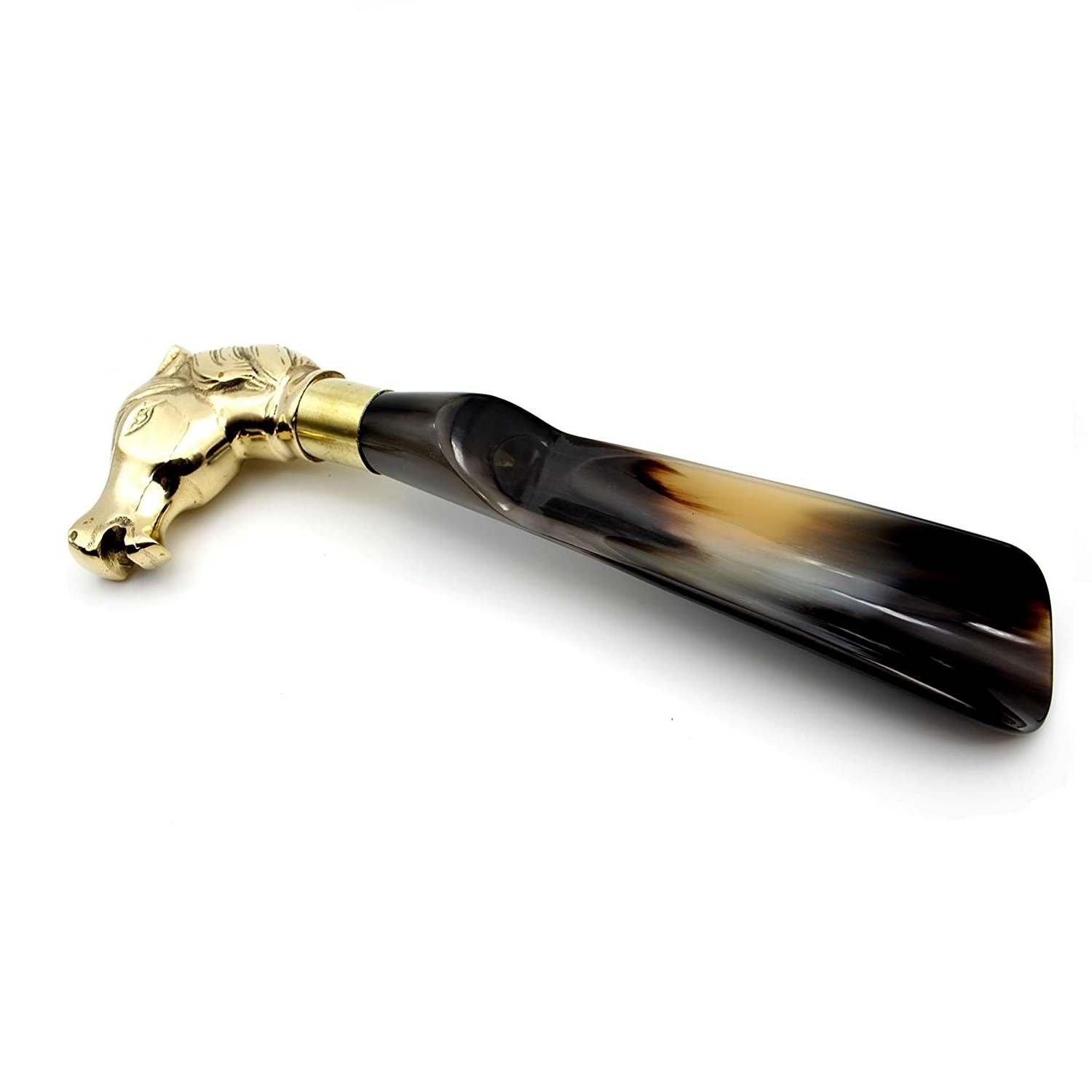 Natural Horn Long Shoe Horn Brass Shoe Horn Luxury Style  Animal Heads and Sculptors In Fine and Quality @ Cheap Price