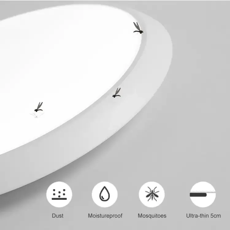 Triproof Ultra Thin Home Office Indoor Lighting Round Shape Modern LED Ceiling Light