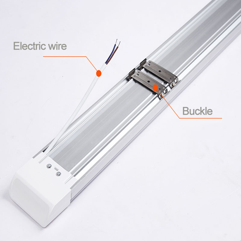 High lumen 18W 36W 0.6M 1.2M 2FT 4FT iron aluminum fixture T8 purification fixture LED batten light