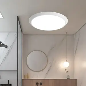 Triproof Ultra Thin Home Office Indoor Lighting Round Shape Modern LED Ceiling Light