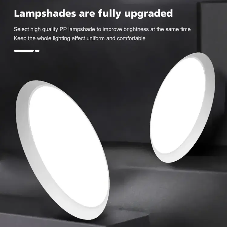 Triproof Ultra Thin Home Office Indoor Lighting Round Shape Modern LED Ceiling Light