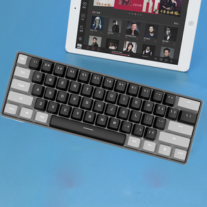 computer usb laptop ergonomic wireless colored gaming rgb led gamer accessories teclado computer bluetooth mechanical keyboard