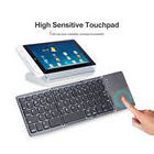 clavier pliant stylish wireless folded mini portable bt wireless foldable keyboard  mouse folding keyboard with touchpad