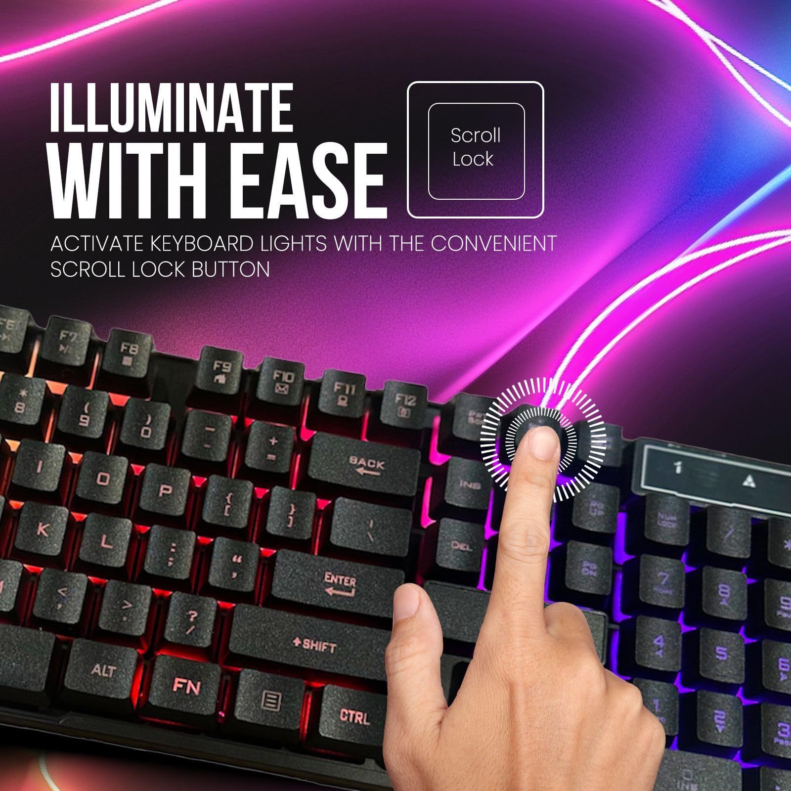 Low MOQ High quality ergonomics cheap wholesale free-sample mixing Led computer desktop Standard gaming keyboard and mouse combo