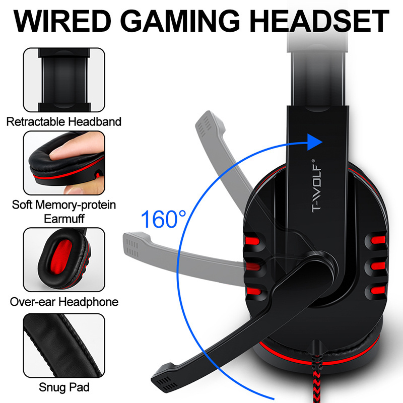 LIVOLF TF-800 keyboard mouse set headset key mouse four-piece game luminous game office home cross-border