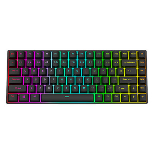 wireless mechanical backlight mini rgb 75% wire ergonomicmechan computer switch switches usb custom backlit gaming keyboard