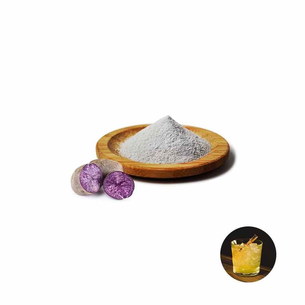 Hot selling milk tea flavor powder ube taro powder for bubble boba tea