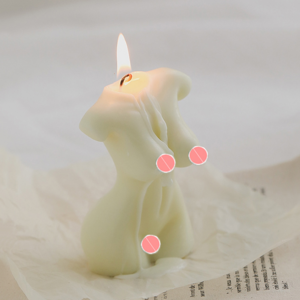 Factory wholesale handmade wax Nude Female body candles Man and woman body shaped candle craft scented candle gift box