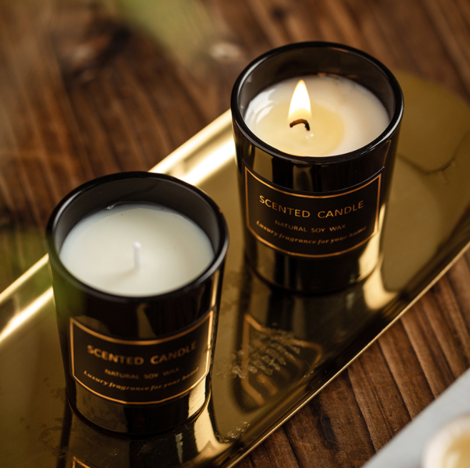 Private label Solid Aromatherapy Wax Soy Candle Natural Long Lasting Fragrance Christmas Valentine Gift Scented Candle With Box