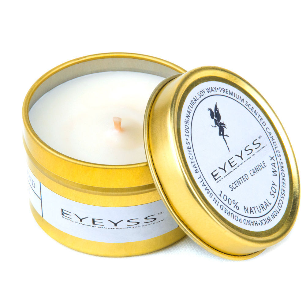 Bulk Aroma Candle Luxury Soy Wax Scented gift set private label Scented candle luxury tin jar soy wax candle for Wedding