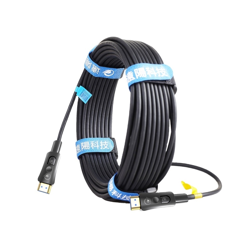 Supply 15M 50M 100M Hdmi Fiber Optic Cable Support 4K 60Hz AOC  Active Optical Fiber HDMI Cable