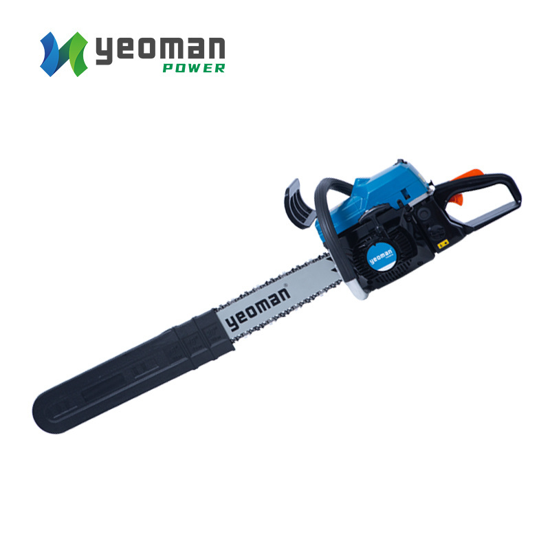 High Quality 52cc Gasoline Petrol 2-Stroke Chainsaw 20in Industrial Grade Wood Cutting Pole Saw Customizable OBM Carton Packing