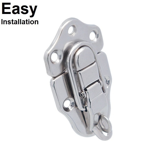 HC260 polished zinc metal latches locks for new design tool box case hardware locks for unmatched security and convenience