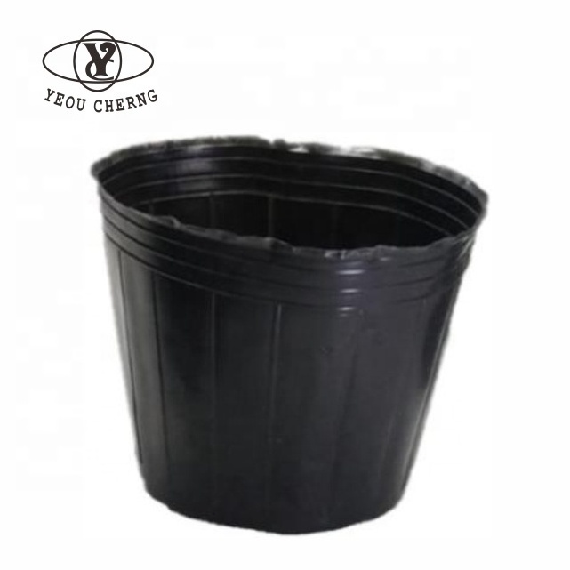 1 2 3 5 7 10 gallon black plastic cheap plant nursery pots SNP-045(C)