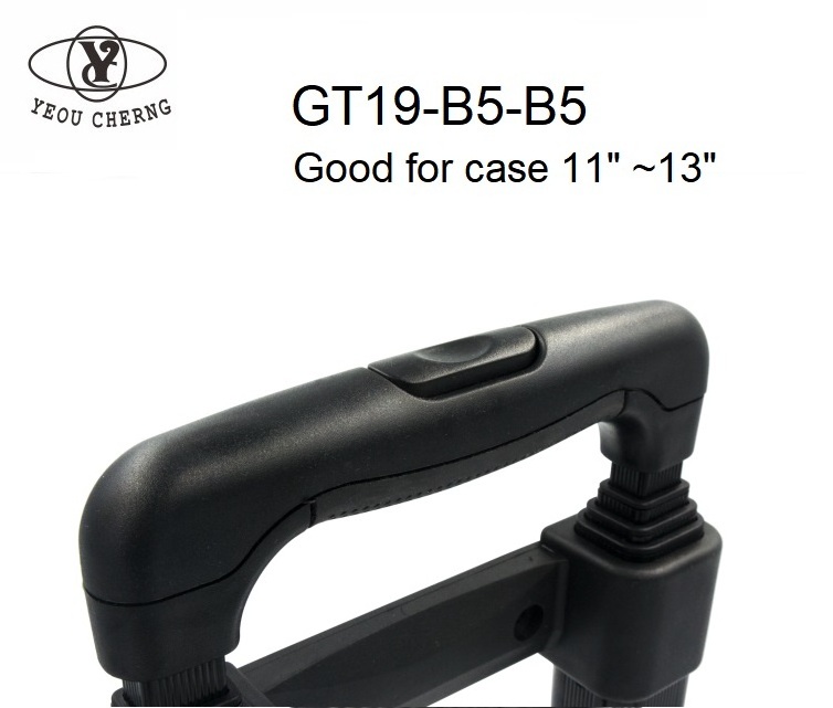 Customized 3 foot telescope pull single retractable telescopic trolley handle handles for luggsges