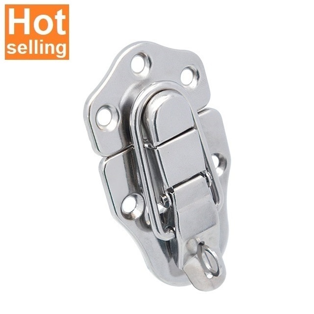 HC303 lock with key hole toggle toolbox padlock latch lock for kitchen closet case draw bolt catch tool box lock latch