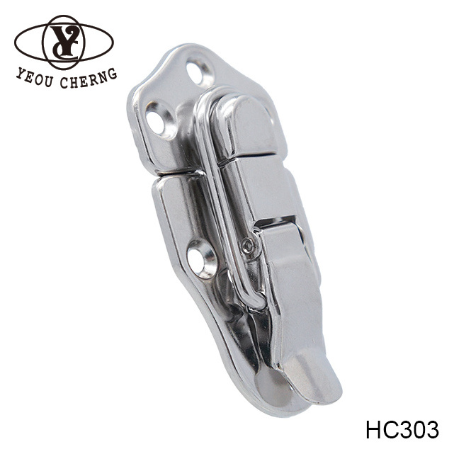 HC303 High Quality rotary toggle toolbox padlock latch lock for furniture case draw bolt catch tool box lock latch