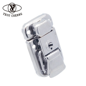 Rectangle fashion HC276 zinc metal latch catches lock hardware for high quality guitar case cosmetic aluminum jewelry box case