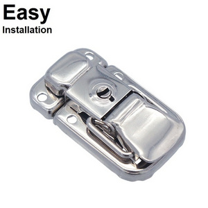 Customized hot selling metal paddle lock HC276 key case lock hardware for safety aluminum tool box case flight wood luggage case