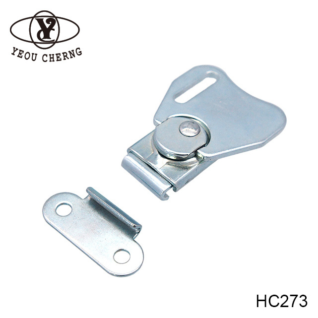 Factory price HC273 metal chest twist latch lock adjustable for wooden case hardware  metal aluminum flight case container