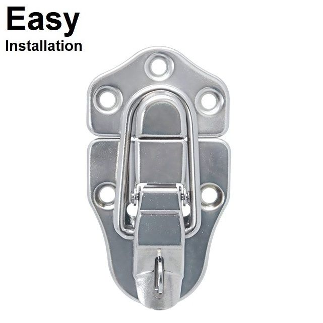 Taiwan supply HC302 easy install stainless padlockable case locks hardware for engineer cases equipment box