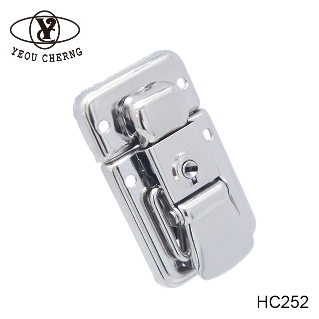 YC wholesale storage case locks hardware with bright HC252 galvanizing zinc toggle latch lock tension screw mounting portable