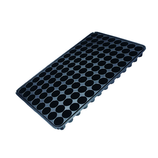 Garden Germination Seed Starter Tray Polystyrene Plastic Rice Seedling Tray Nursery Plug Flower Pot Sprouting Plant Grow Tray