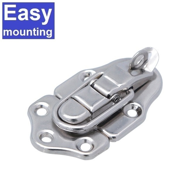 HC260 polished zinc metal latches locks for new design tool box case hardware locks for unmatched security and convenience