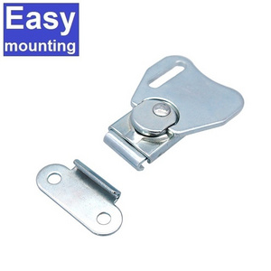 Quick release HC273 zinc metal hasp latch lock for locking metal carry case stage equipment liquor cabinet wooden box