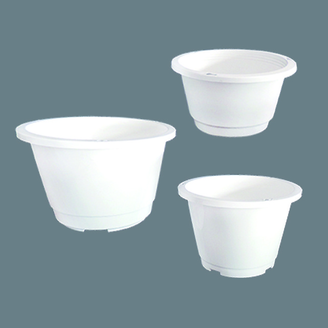 AIERMEI L-043 white modern hanging pots for green garden balcony flower arrange decoration