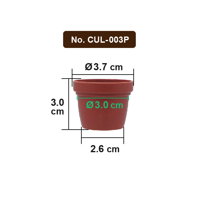 plastic planter for succulents nursery