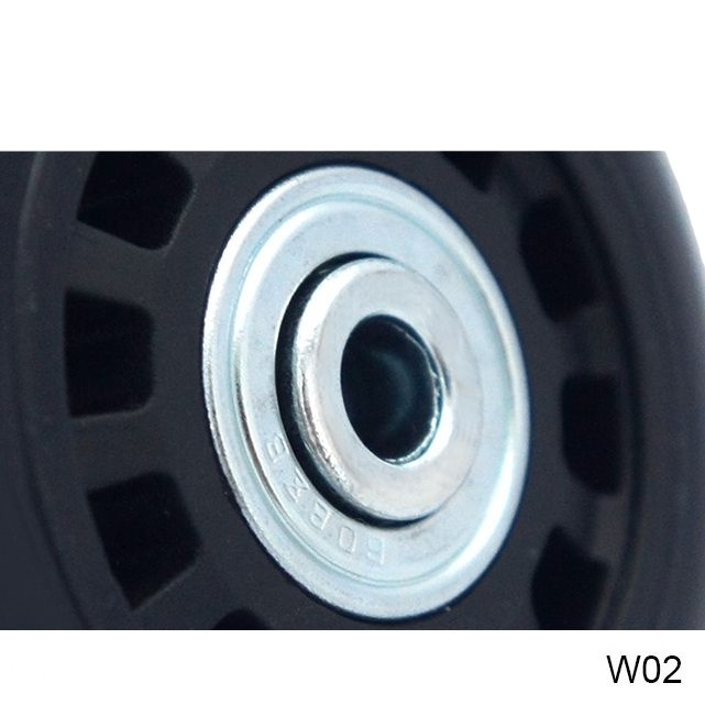 Plastic Material suitcase wheel replacements