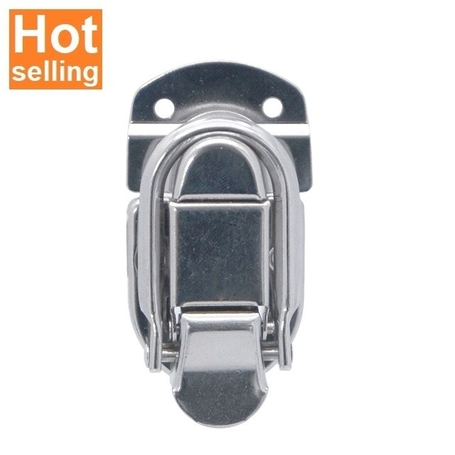 Wholesale high security HC317 Medium Size Nickle Plated Briefcase Latch lock hardware for hot-selling drum box case fittings dur