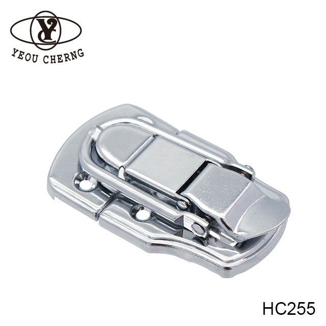 factory direct HC255 plated nickel clip lock for quick release tool box hardware locks simple good quality fashion special