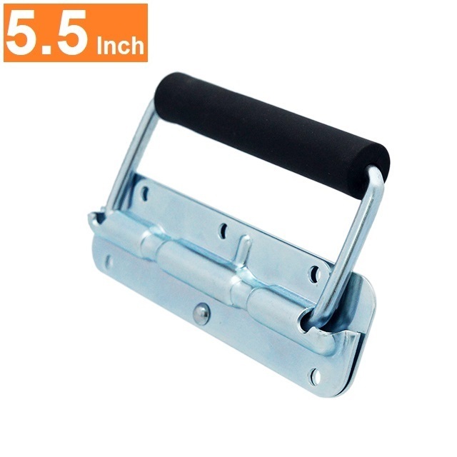 Taiwanese goods replacement case handle amp rack road cases hardware Flight Case Metal Chest Pull Handle Spring Load