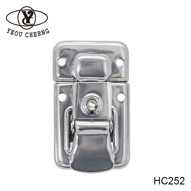 YC wholesale storage case locks hardware with bright HC252 galvanizing zinc toggle latch lock tension screw mounting portable