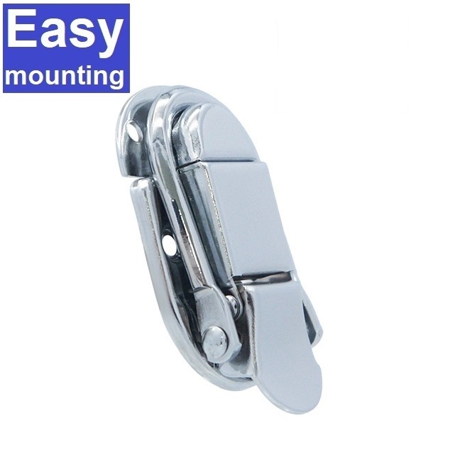 Durable high quality HC265 Metal case lock Metal Accessories Hasp Lock Latch for Guitar musical Case