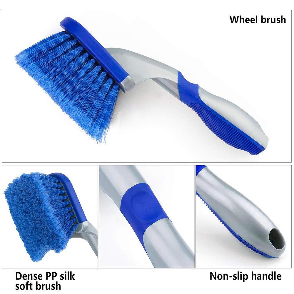 Yep Auto  Cleaning Brush for Tires and Wheels Tire Dressing Applicator Car Tyre Brush