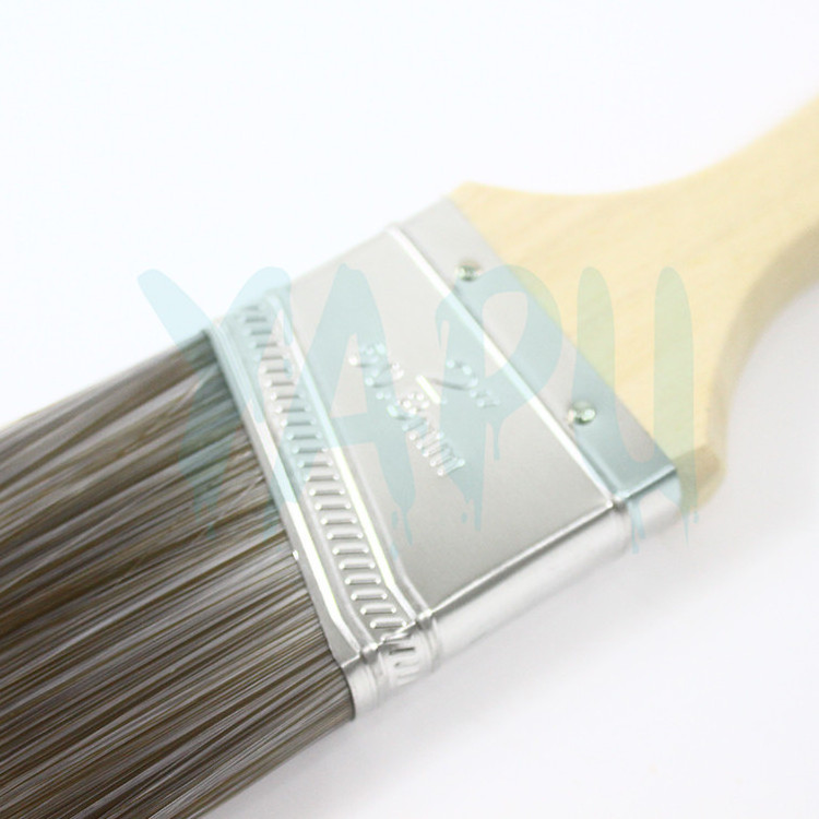 Yep Short Wooden Handle Mini SASH Angle Paint Brush With SRT Filament