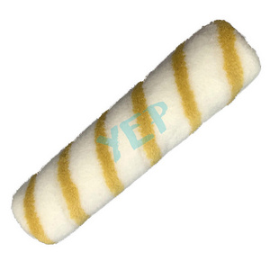 Yep 9" Cage Type Yellow Strips Polyamide Epoxy Paint Roller Sleeve