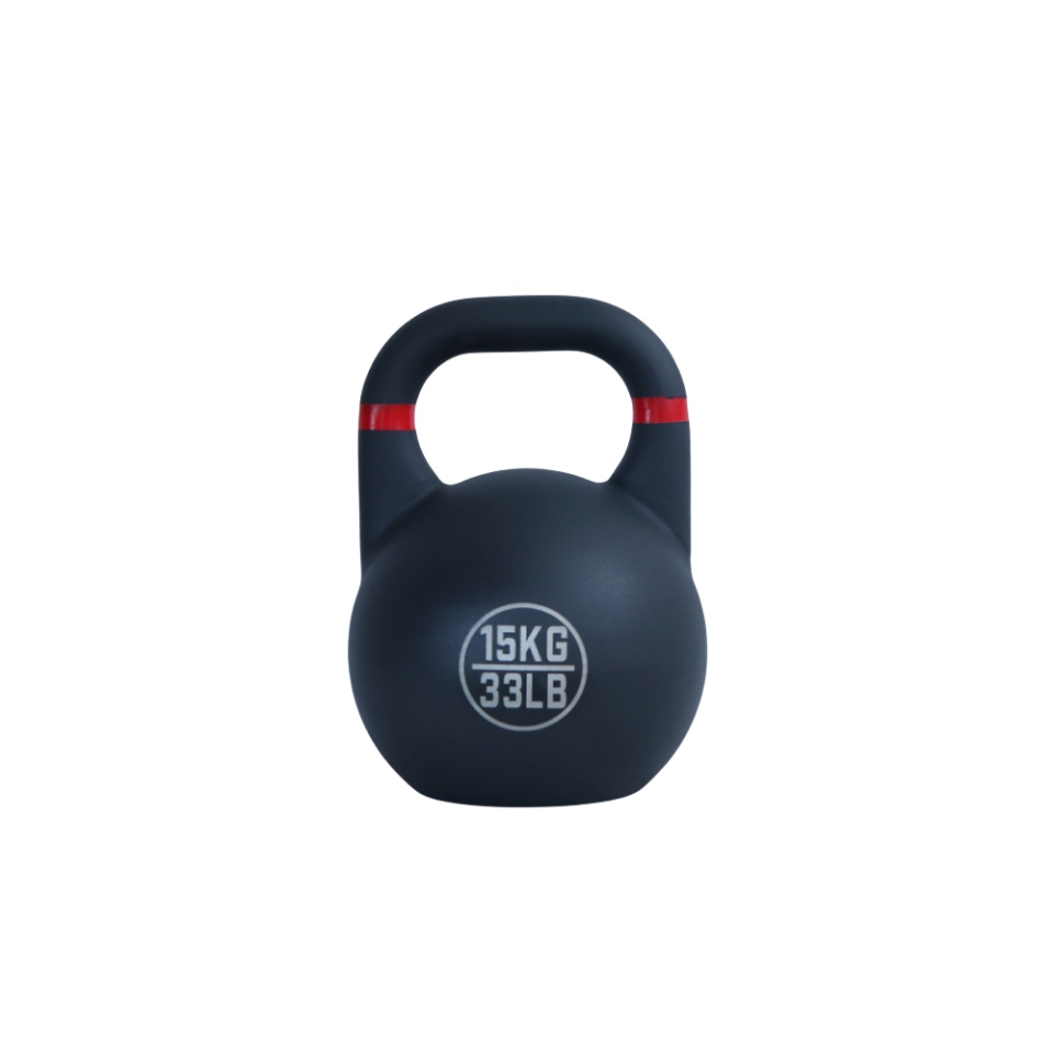 4KG Steel competitive kettlebell men's and women's fitness exercise training paint kettlebell