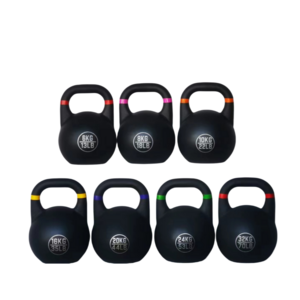 16KG Steel competitive kettlebell men's and women's fitness exercise training paint kettlebell