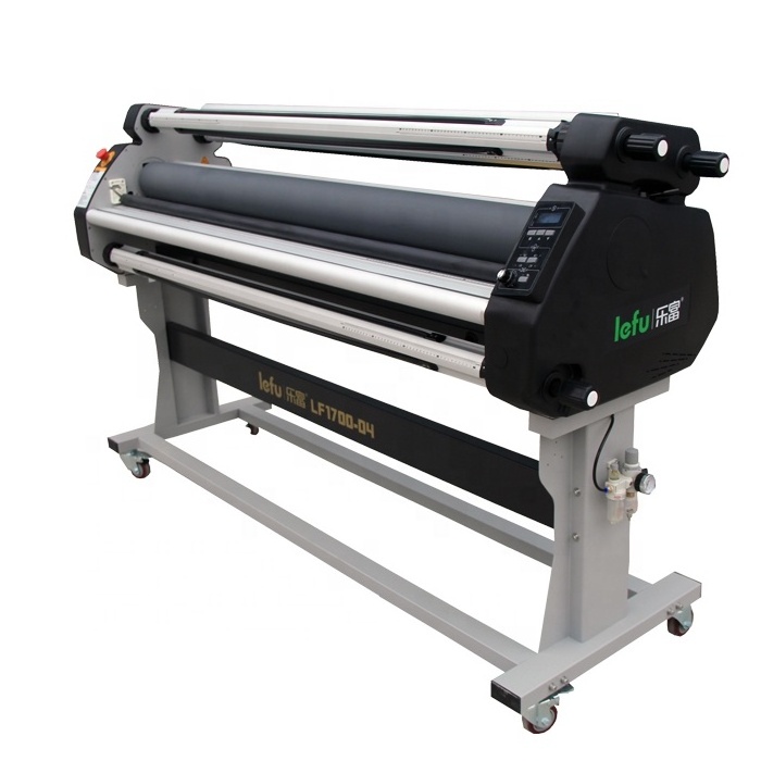 LeFu LF1700-D4 Automatic Warm and Cold Roll to Roll Laminator, Film Laminating Machine