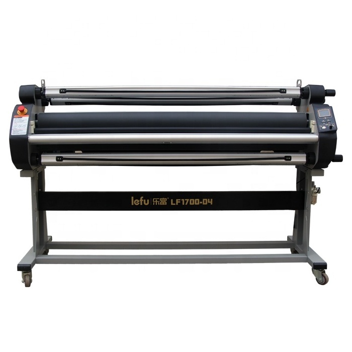 LeFu LF1700-D4 Automatic Warm and Cold Roll to Roll Laminator, Film Laminating Machine