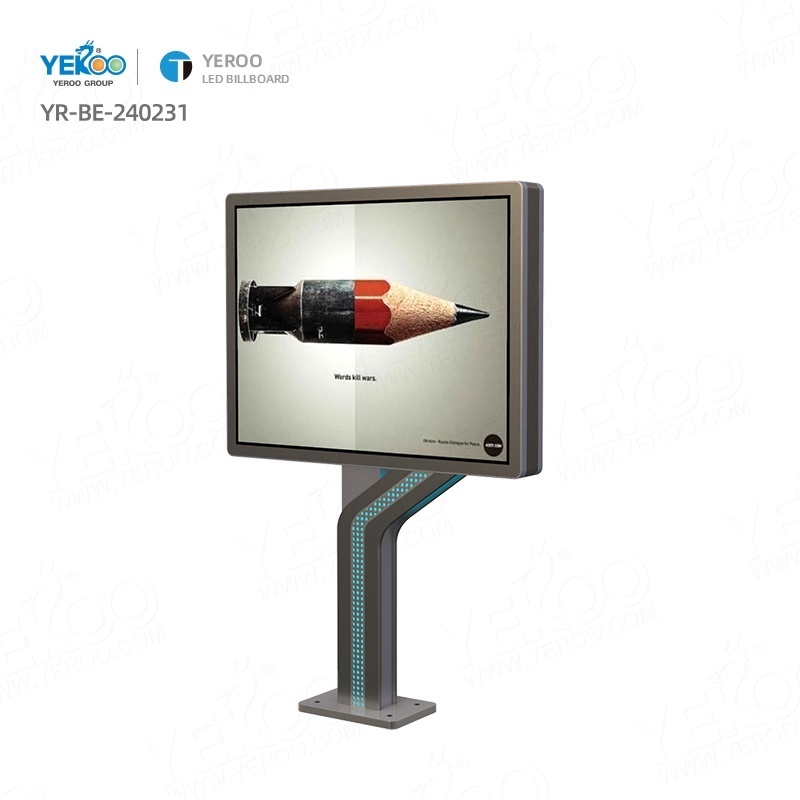 Highway Roadside Full Color P4 LED Screen Display Billboard