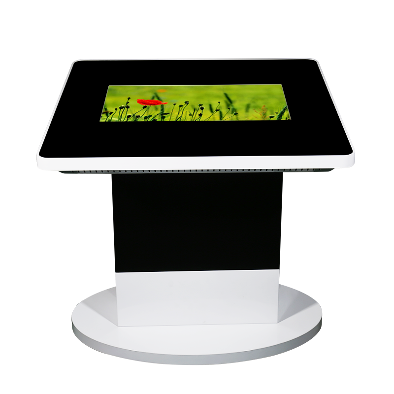 Floor stand digital signage touch screen kiosk display 43