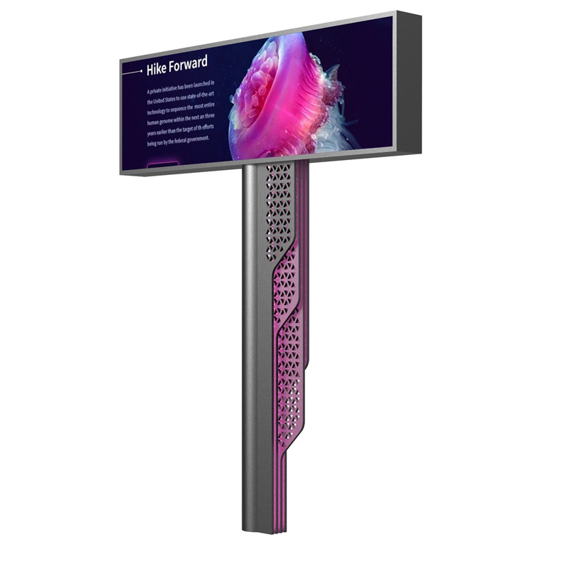 Highway Digital Video Advertising P8 Full Color LED Screen Billboard For Sale