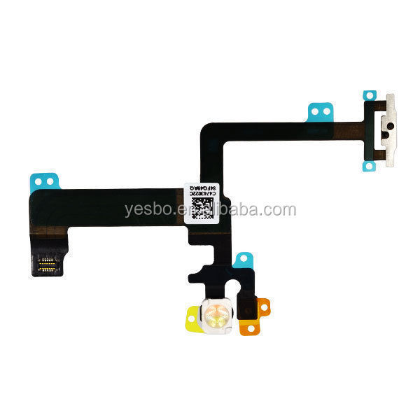 Replacement Parts Power Mute Volume Control Button Switch Connector Flex Ribbon Cable for iPhone 6 Plus 5.5