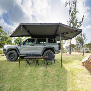 yescampro camping vehicle aluminum car off road 270 foxwing degree awning batwing free standing with led